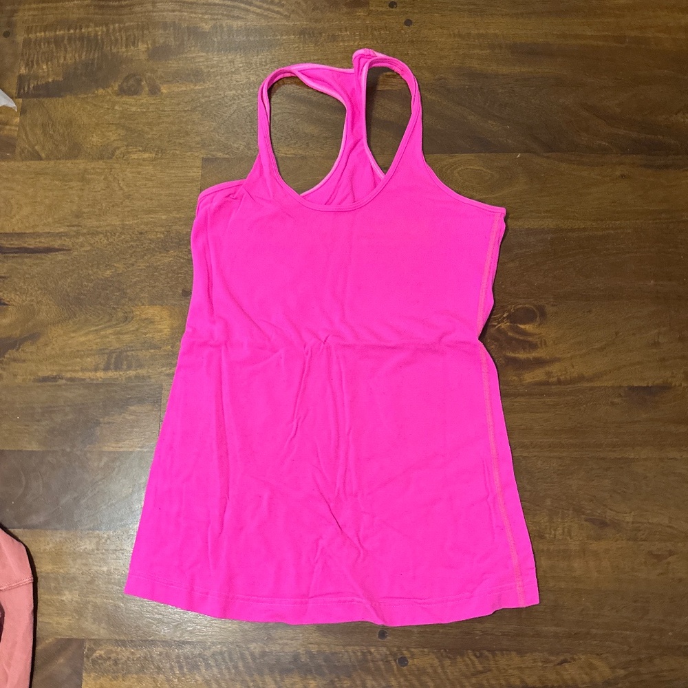 Lululemon tank- hot pink, 10
